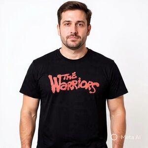 The Warriors Graphic MovieTee Black Size L
